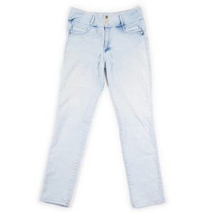 BON BON UP light blue high rise skinny jean - Butt lift jeans 32" Waist